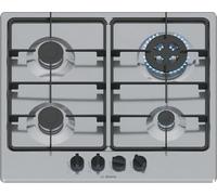 PGH6B5K60 PIANO COT 60CM 3F+1W INOX GHISA GRUPPI