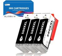 Pgi 580Xxl 3-Paquets Pgbk Noir Cartouches D'Encre Remplacement Compatible Pour Canon 580 Pour Pixma Ts6150 Ts6151 Ts6250 Ts6251 Ts6350 Ts6351 Tr7550 Tr8550 Ts8150 Ts8250 Ts9150 (3-Pack Pgbk)
