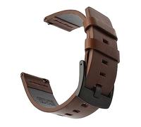 PGLVLZFGFN Bande de montre en cuir Premium 20mm for galets rond 20mm hommes compatibles for Huawei Watch 2 (Sport) Compatible for Ticwatch 2 Sangle de poignet for relâche rapide for libération rapide