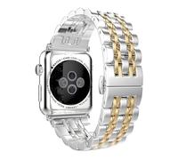 PGLVLZFGFN Bande en acier inoxydable V compatible for la série de montre Apple 5 44mm Strap de bande compatible for IWatch 6 4 3 2 40mm 42mm 38mm Bracelet Bracelet Boucle de papillon de papillon Brace