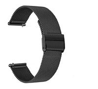 PGLVLZFGFN Bande métallique Bande Milanaise Compatible for Huawei Regez 3 Band Compatible for Huawei Watch3 GT 2E GT2 46MM Pro Bracelet Remplacer des aiguilles de surveillance Bracelet de montre(Noir,