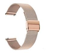 PGLVLZFGFN Bande métallique Bande Milanaise Compatible for Huawei Regez 3 Band Compatible for Huawei Watch3 GT 2E GT2 46MM Pro Bracelet Remplacer des aiguilles de surveillance Bracelet de montre(Rose
