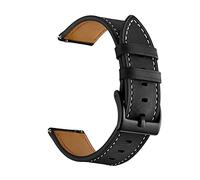 PGLVLZFGFN Gandband Compatible avec Samsung Galaxy Watch Active 2 40mm 44mm Bande de bracelet en cuir véritable 20mm Compatible avec courroie de bracelet de sport de sport Bracelet de montre(B,For gea