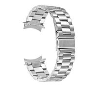 PGLVLZFGFN Sangle de 46mm compatible for Samsung Gear S3 Pas de design Gap En Acier Inoxydable Entreprises Entreprises En Business S3 Classic Bracelet Bracelet de montre(Silver)