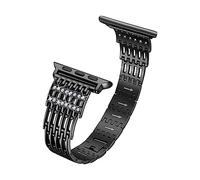 PGLVLZFGFN Strap compatible for Apple Watch SE 7 6 5 4 BAND 40mm 44mm 41mm 45mm 45mm En acier inoxydable Compatible for des accessoires de bracelet IWatch 3 Band 38mm 42mm Bracelet de montre(B,For 38m
