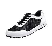 PGM Chaussures de Golf en Maille Respirantes pour Hommes