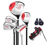 PGM Ensemble complet de clubs de golf junior pour enfants de 3 à 5 groupes d'âge garçons et filles, noir