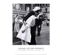 PGM Kissing The WAR Goodbye Poster Motif soldat de New York 60 x 80 cm