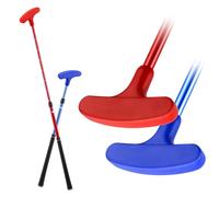 PGM Lot de 2 putters ambidextres pour garçons et filles - Putter bidirectionnel pour enfants, hauteur réglable pour un véritable jeu de balle