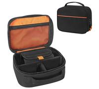 PGmoon Étui de transport pour microphone compatible avec microphone dynamique vocal Shure SM7B/MV7/MV7X, sac de rangement pour microphone avec bande de fixation et séparateurs amovibles pour protéger