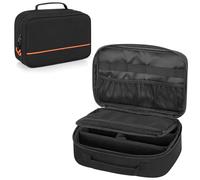 PGmoon Étui de Transport pour Microphone sans Fil à 3 Emplacements, Sac de Rangement pour Microphone Adapté à 3 Microphones Système Jusqu'à 11", Étui pour Micro Portable pour Le Chant, Le Karaoké