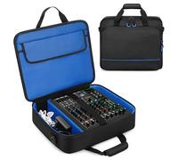 PGmoon Sac de transport compatible avec Mackie ProFX12v3/ProFX10v3, mixeur audio avec plusieurs poches pour micros, câbles et autres équipements (design breveté)