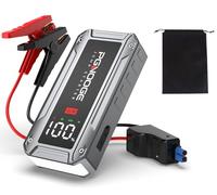 PGNOOGE 6000A 26800mAh Bosster de Batterie Voiture (Jusqu'à All d'essence / 10 L de Diesel), 12V Start Booster Batterie vehicule avec Bouton de Démarrage Forcé et Sortie USB, Grand écran LCD