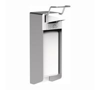 PGP Euromat 1000N Distributeur de Savon Mural en métal avec Levier et récipient de 1 l