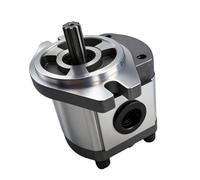 PGP5106G3LP Pompe hydraulique, pompe à engrenages hydraulique simple effet | Convient pour AGT H12 H12R et mini excavatrice de 1 à 2 tonnes, entrée G3/4 et sortie G1/2, 20 MPa-25 MPa