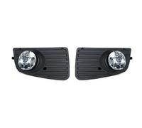 PGQSQVTXF Couvercle Phare Antibrouillard Pare-Chocs Avant Voiture pour VW pour Crafter 2006-2017 Garniture en Maille Phare Antibrouillard 2E0807675 2E0807674(Light and Cover,Left Right)