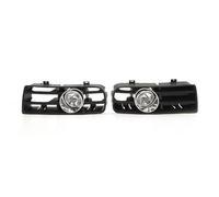 PGQSQVTXF Feux Antibrouillard LED Feux Antibrouillard LED DRL Feu Antibrouillard Conduite Grille Clignotant Lampe pour VW pour Golf 4 MK4 GTI TDI 1997-2006(Fog)