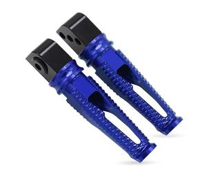 PGQSQVTXF Moto Supports Pédales Repose-Pieds De Moto, Accessoires De Moto Repose-Pieds Arrière Adaptateur De Repose-Pieds pour Pilote/Passager pour Y&amaha XJ6 Xj6 Cale Pied Moto(Bleu)