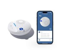 PGST - Détecteur de Fuite d'eau et d'Inondation Connecté WiFi 2.4 GHz, Bluetooth, Compatible Tuya Smart et Smartlife, IP67,Capteur de Fuite d'eau pour Cuisine, Salle de Bain, sous-Sol