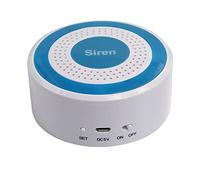 PGST Sirène sans fil d'intérieur pour kit d'alarme,Vous devez être connecté à l'hôte d'alarme (PE-519R)
