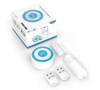 PGST Système d'alarme Domestique sans Fil avec alertes instantanées Via l'application Tuya,Kits d'alarme Extensibles DIY pour Portes et détecteurs de Mouvement pour Appartement,Garage