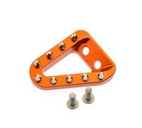 PGVXEM Pédales d'embout de pédale de Frein arrière Compatible avec XC XCF XCW SX SXF EXC EXCF TPi 6 Jours 125 150 250 350 450 500 2017-2020 2021 2022(Orange)