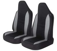 PGYREUGQ 2 pièces Housses siègeVoiture pour Fiat Ducato 2006+, Dossier Haut siège Respirant Avant De Housses Siège Voiture Intérieurs Accessoires,D/Grey