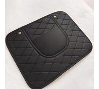 PGYREUGQ 2pcs Voiture Anti Kick Pad pour BM-W X5M F85 / XM G09, Cuir Sièges Tapis Anti-Coup Pied Siège Dossier Protection Rangement Accessoire,B
