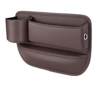PGYREUGQ Cuir Voiture Crevasse Siège Boîte Rangement pour Renault 5 EV Clio 3 Doors 5 Doors Alpine A110 A110 R, Organiseur Latéral Remplissage écart siège d'auto Accessoires intérieurs,D