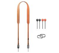 PGYTECH Bandoulière pour appareil photo de style rétro - Air Quick Release, sangle de cou réglable 1200 ~ 1400 mm pour appareils photo compacts Nikon/Canon/Sony/Fuji (marron terre)