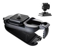 PGYTECH Beetle Clip avec plaque pour appareil photo et caméra d'action Système de libération rapide pour Sony, Nikon, Fuji, DSLR Action Camera Backpack Strap Mount (pour caméra d'action et caméras)