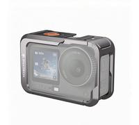 PGYTECH Cage Appareil pour DJI Osmo Action 6, Cadre Protection Case | Cadre Protection Aluminium, Griffe Flash Extension, Trappe Dégagement Rapide, Port Libres, Ultra Léger et Robuste