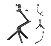 PGYTECH CapLock MantisPod Z Vidéo Vloggingd Trépied pour DJI OSMO 360/Action 5 Pro/4/Pocket 3, pour Gopro Hero 13/12 ActionCaméra Support pour Insta360 Ace Pro 2/X5/X4, 1/4"-20 Adaptateur de Filetage