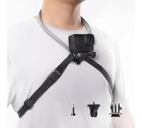 PGYTECH CapLock Support de Cou Montage POV Lanière Cou Mains Libres pour DJI OSMO 360, Action 6/5 Pro/Pocket, pour GoPro Hero 13, Collier Lanyard pour Insta360 Ace Pro 2, Accessoire Caméra Action