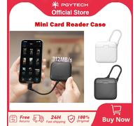 PGYTECH CreateMate Mini boîtier de lecteur de carte SD, lecteur de carte SD 4.0/Micro SD 2 en 1 haute vitesse avec stockage Portable à 6 emplacements Classic Black