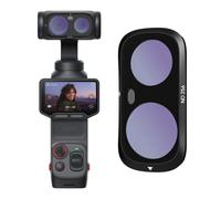 PGYTECH Creator Filter Set pour Insta360 Luna Ultra, CPL VND Black Mist 1/4 | Contrôle des reflets CPL, Réglage VND 3-7 stops, Diffusion Black Mist 1/4, Verre optique, Installation magnétique