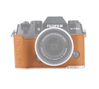 PGYTECH Demi Étui pour Fujifilm en Cuir Véritable, Vintage Camera Case