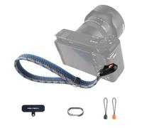 PGYTECH Dragonne fine à libération rapide réglable pour appareils photo compacts/sans miroir/instantanés, compatible avec Sony RX100/Canon G7X/Ricoh GR/Leica/Fujifilm, style tendance, Bleu mystique