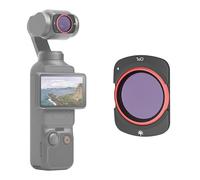 PGYTECH Filtre CPL pour Osmo Pocket 3/Pocket 4, Polariseur Magnétique
