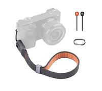 PGYTECH Lanière de caméra Air, Sangle d'appareil photo réglable à fermeture rapide pour Fujifilm x100vi/Caméras vintage/Appareil photo sans miroir, Gris profond