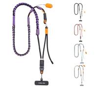 PGYTECH LinkGo Sangle Smartphone, Bandoulière en Nylon Réglable avec Points d’Attache Multiples, Perle de Fixation Rapide et Chiffon de Nettoyage, Compatible iPhone, Android et Autres Smartphones