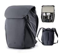 PGYTECH OneGo 2 Sac à Dos Photo 20L avec Compartiment Ordinateur/iPad Sac étanche pour Photo Urbaine & Voyage, Compatible Sony/Canon/Nikon/DSLR/Appareils sans Miroir, Noir mat