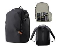 PGYTECH OneGo Lite Sac a Dos Appareil Photo 22L Sac Léger étanche pour Photographie Urbaine et Voyage. Compatible Sony/Canon/Nikon/reflex/numériques, Noir Mat