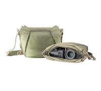 PGYTECH OneGo Rode Strap Sac Photo Multifonction - Bandoulière Urbaine Sac Compact pour Sony/Canon/Nikon/appareils sans Miroir, Vert forêt