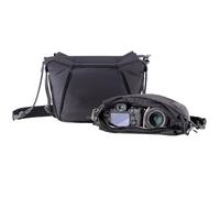 PGYTECH OneGo Rode Strap Sac Photo Multifonction - Bandoulière Urbaine Sac Compact pour Sony/Canon/Nikon/appareils sans Miroir, Noir Nuit
