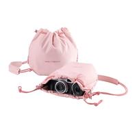 PGYTECH OneGo Sac à Cordon Housse pour Appareil Photo Compatible avec Appareils Photo sans Miroir Nikon/Canon/Sony/Fuji/GoPro/Action, Rose