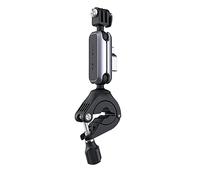 PGYTECH P-GM-137 Support de Guidon pour Appareil Photo, caméscopes avec GoPro /insta360, Apple/Android et Microphone Noir