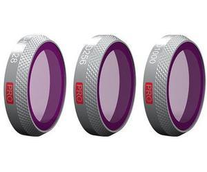 PGYTECH Pack de 3 Filtres pour Mavic 2 Zoom (ND128-256-1000)