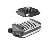 PGYTECH Pince de serrage rapide V2 (pince V2 (lot de 2) accessoires d'appareil photo, système SnapLock, peinture Hammerton, haute résistance, possibilités de fixation, protection contre les chutes