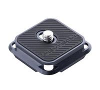 PGYTECH Plateau de Fixation Rapide Arca-Swiss, Montage Multi-Directionnel, Compatible avec Sony, Canon, Nikon et la Plupart des systèmes Photo (Plaque Seule)